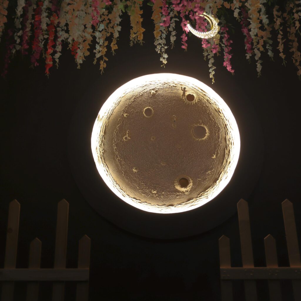 Guests celebrating special occasions at Moon Town Private Theatre, luxury private theatre and celebration venue in Bangalore