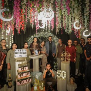 Guests enjoying luxury private theatre celebrations at Moon Town Private Theatre in Bangalore