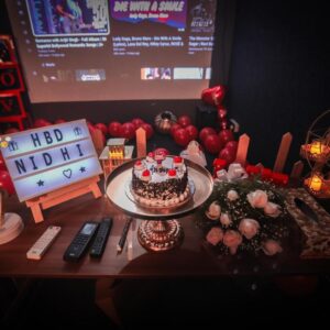 Luxury celebration event at Moon Town Private Theatre, best private theatre and event venue in Bangalore