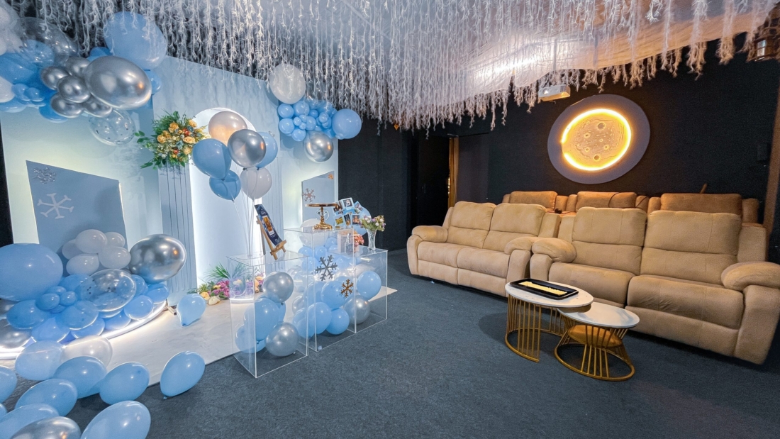 Luxury celebration event at Moon Town Private Theatre, best private theatre and event venue in Bangalore